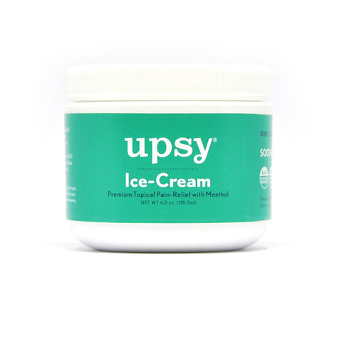 SOOTHE Ice-Cream 1000mg CBD + 1000mg CBG Topical Lotion by UPSY | Jar 