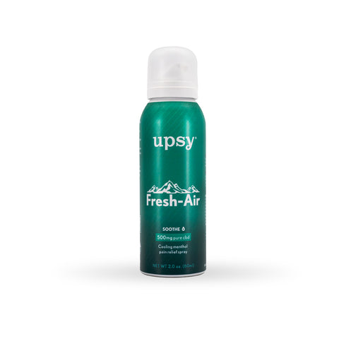 SOOTHE Fresh-Air 500mg CBD Topical Menthol Spray Lotion by UPSY 