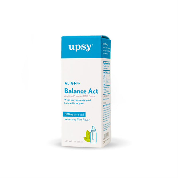 ALIGN Balance Act 500mg CBD Tincture Oil by UPSY